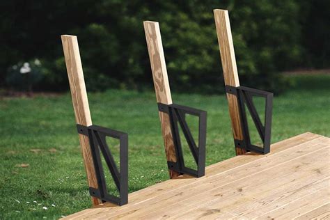 metal bench seat brackets|2x4 basics dekmate bench brackets.